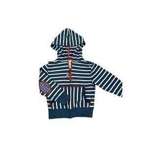 Matilda Jane + Joanna Gaines Striped Zip Up Sweater